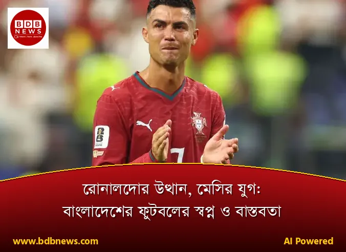 রোনালদোর উত্থান, মেসির যুগ: বাংলাদেশের ফুটবলের স্বপ্ন ও বাস্তবতা