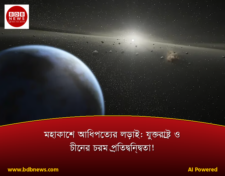মহাকাশে আধিপত্যের লড়াই: যুক্তরাষ্ট্র ও চীনের চরম প্রতিদ্বন্দ্বিতা!