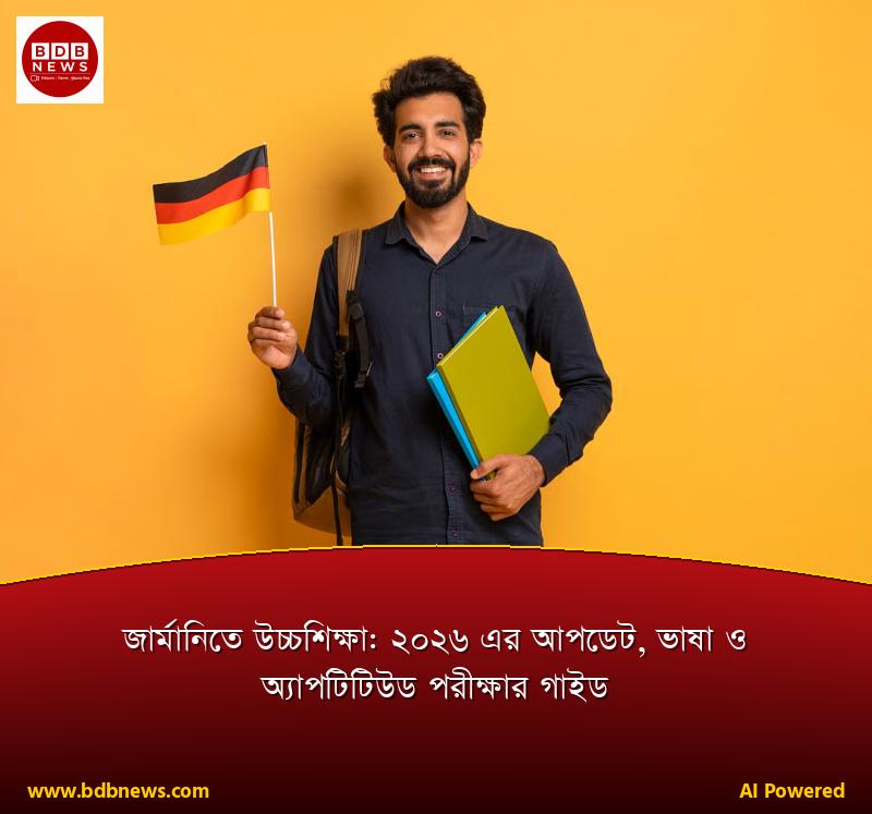 জার্মানিতে উচ্চশিক্ষা: ২০২৬ এর আপডেট, ভাষা ও অ্যাপটিটিউড পরীক্ষার গাইড