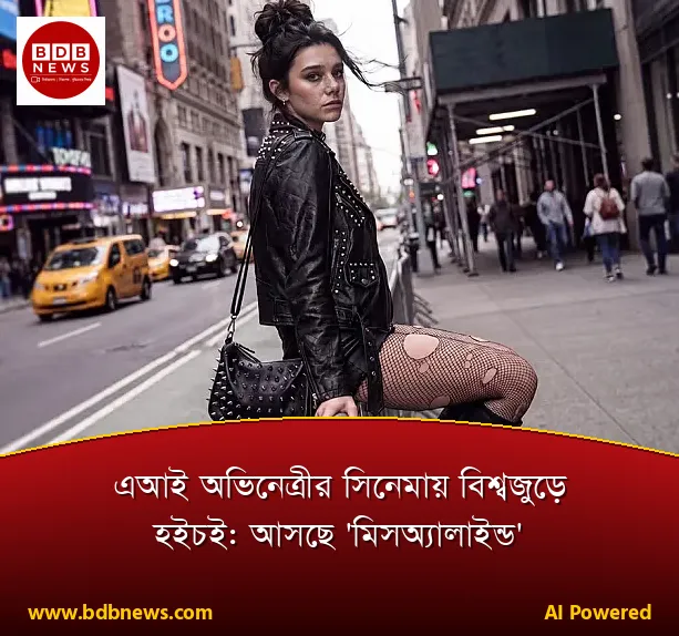 এআই অভিনেত্রীর সিনেমায় বিশ্বজুড়ে হইচই: আসছে 'মিসঅ্যালাইন্ড'