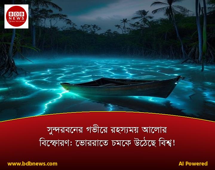 সুন্দরবনের গভীরে রহস্যময় আলোর বিস্ফোরণ: ভোররাতে চমকে উঠেছে বিশ্ব!